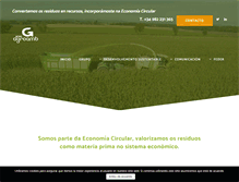 Tablet Screenshot of agroamb.com